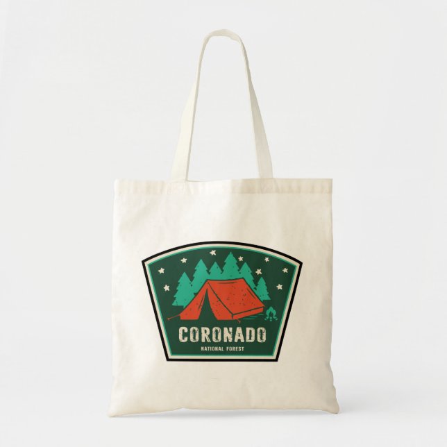 Bolso De Tela Camping Forestal Nacional Coronado (Frente)