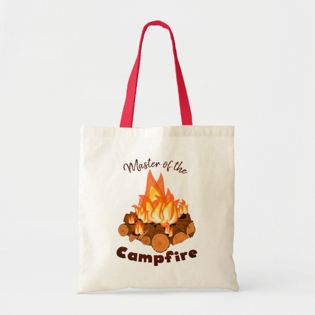 Bolso De Tela Camping Tote Bag (Frente)