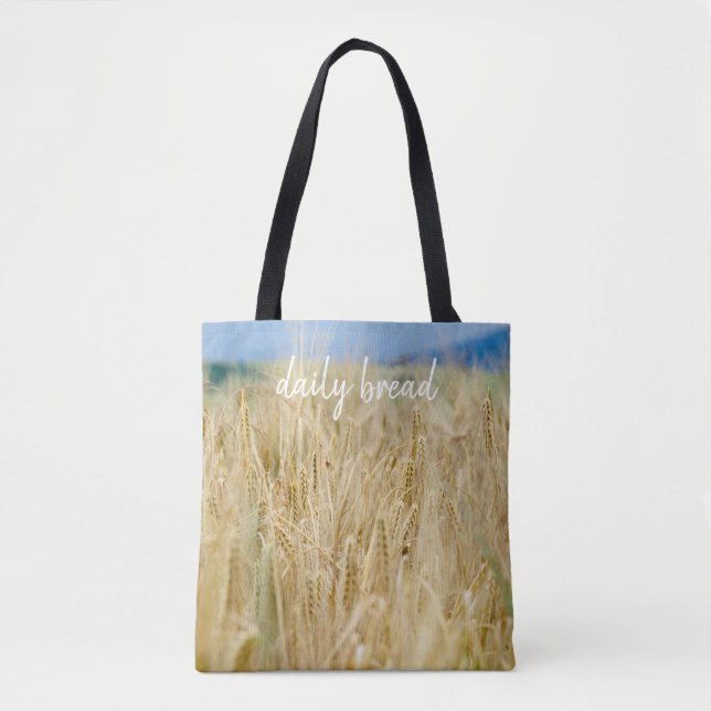 Bolso De Tela Campo amarillo (Anverso)