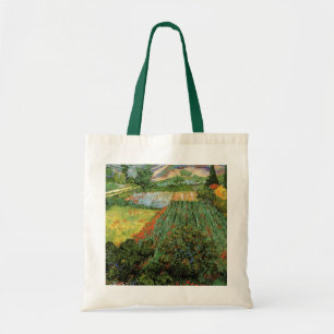 Bolso De Tela Campo con amapolas por Vincent van Gogh