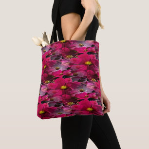 Bolso De Tela Campo de Cosmos......