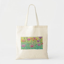 Bolso De Tela Campo de Flores