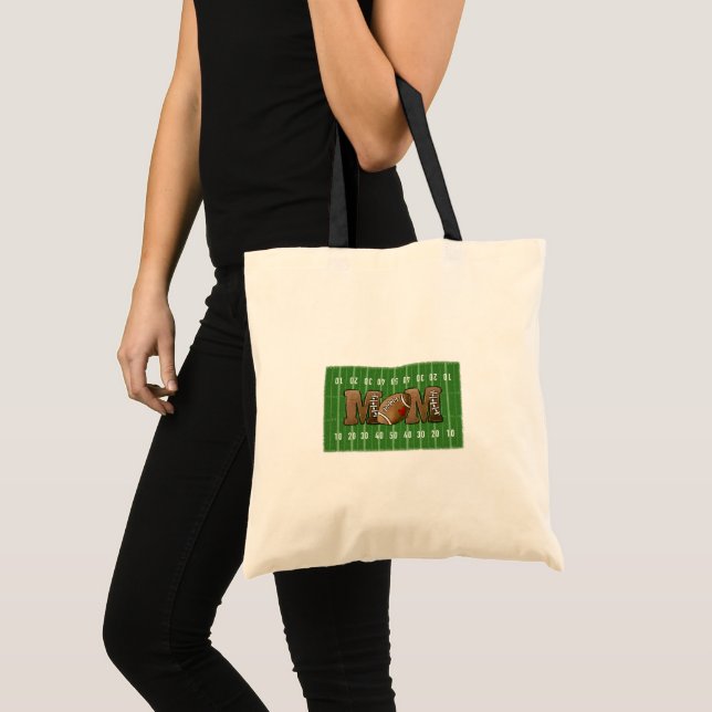 Bolso De Tela Campo de fútbol de mamá (Anverso (producto))