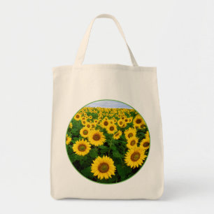 Bolso De Tela Campo de girasol