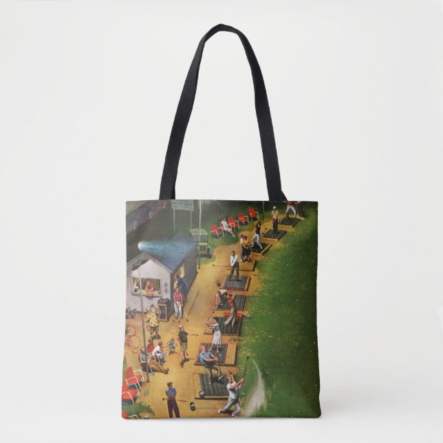 Bolso De Tela Campo de golf de John Falter (Anverso)