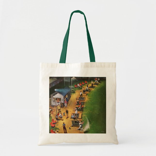 Bolso De Tela Campo de golf de John Falter (Frente)