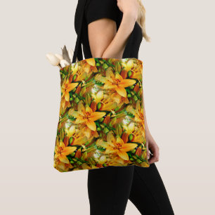 Bolso De Tela Campo de Lilies.........