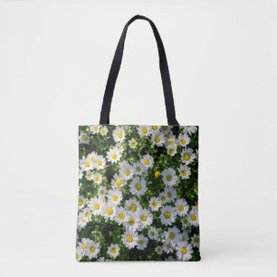Bolso De Tela Campo de marea de primavera: fondo sereno