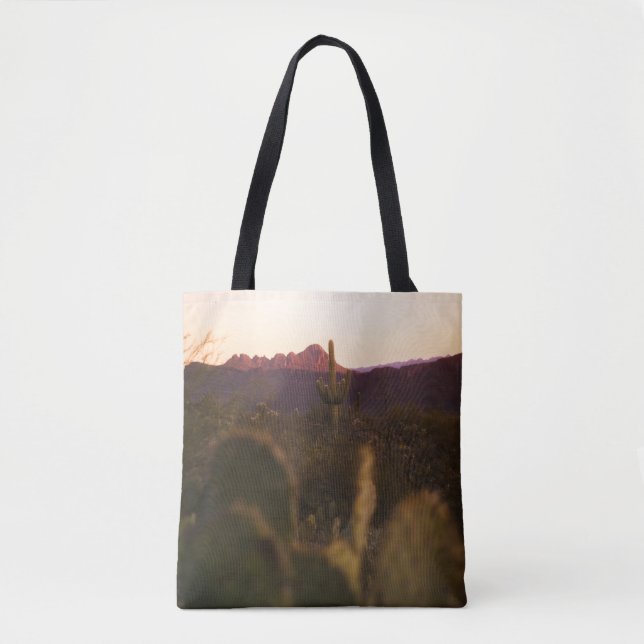 BOLSO DE TELA CAMPO GRIS VERDE (Anverso)