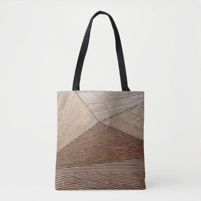 Bolso De Tela Campo marrón (Anverso)