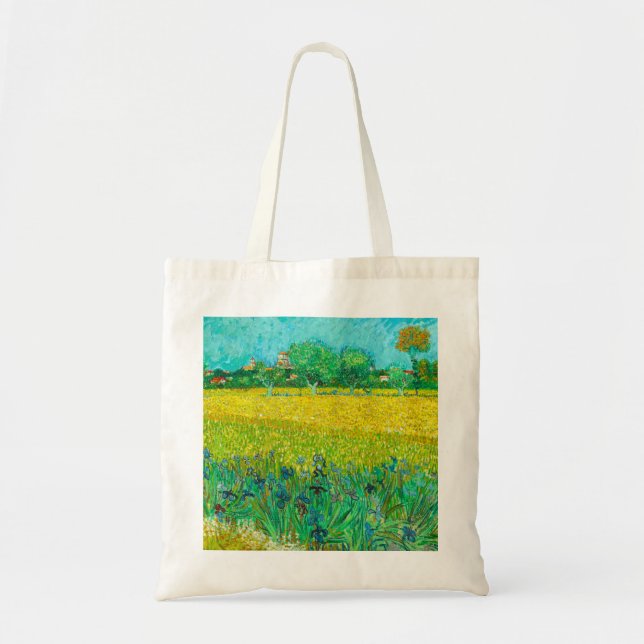 Bolso De Tela Campo Van Gogh con irlandeses cerca de Arles (Frente)