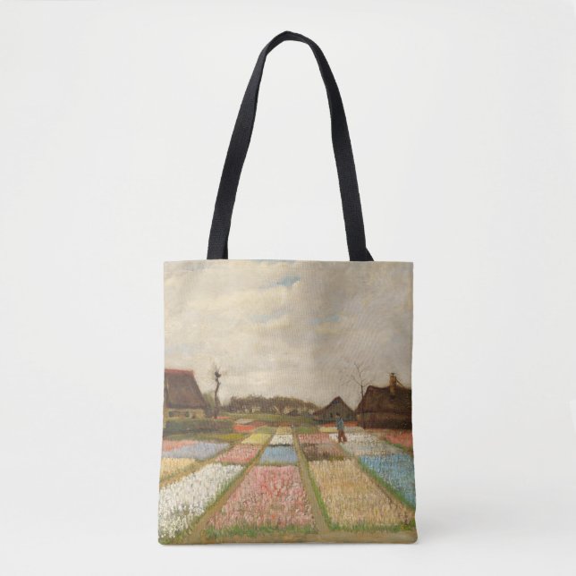 Bolso De Tela Campos de bombilla | Vincent van Gogh (Anverso)