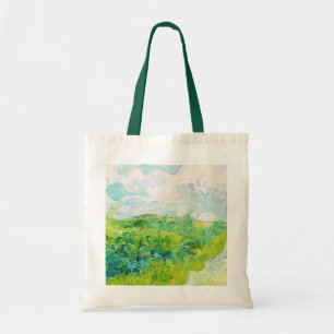 Bolso De Tela Campos de Trigo Verde, Van Gogh