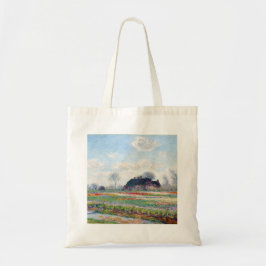 Bolso De Tela Campos de Tulipanes de Claude Monet en Sassenheim