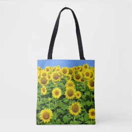 Bolso De Tela Campos del girasol