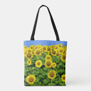 Bolso De Tela Campos del girasol