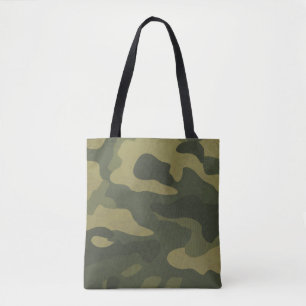 Bolso De Tela Camuflaje