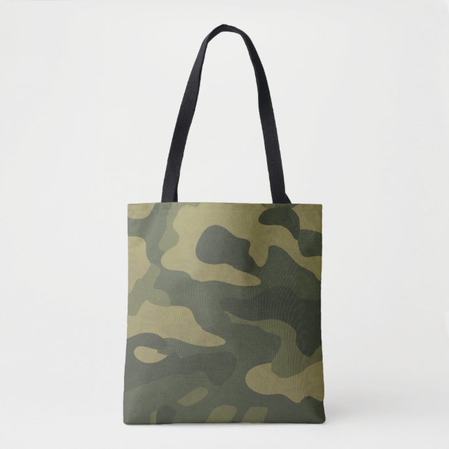 Bolso De Tela Camuflaje (Anverso)