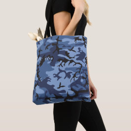 Bolso De Tela Camuflaje azul de la marina, ejército, ejército