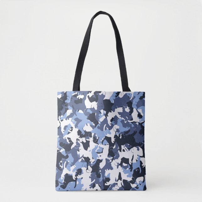Bolso De Tela Camuflaje del beagle (Anverso)