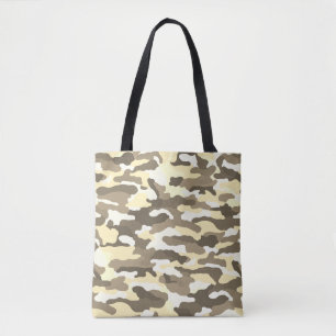 Bolso De Tela Camuflaje del desierto