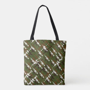 Bolso De Tela Camuflaje militar Guay Rifle GI Style Camo