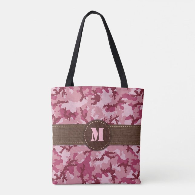 Bolso De Tela Camuflaje rosa (Reverso)