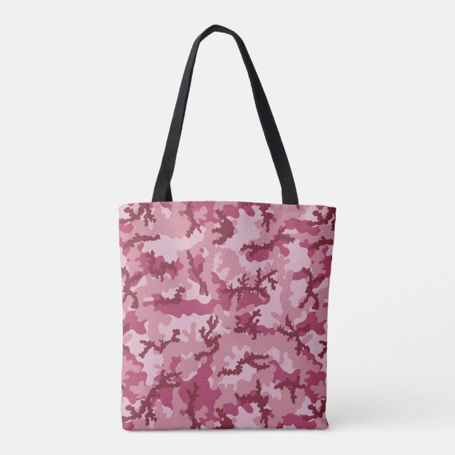 Bolso De Tela Camuflaje rosa (Reverso)