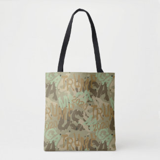 Bolso De Tela Camuflaje TRUMP MAGA 2020 (sutil)