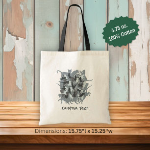 Bolso De Tela Camuflaje urbano de gatos