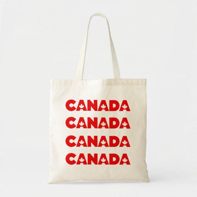 Bolso De Tela Canadá (Frente)