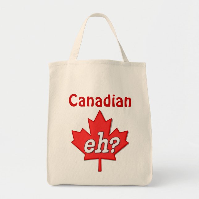 Bolso De Tela ¿Canadá? (Frente)