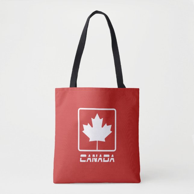 Bolso De Tela Canadá (Anverso)