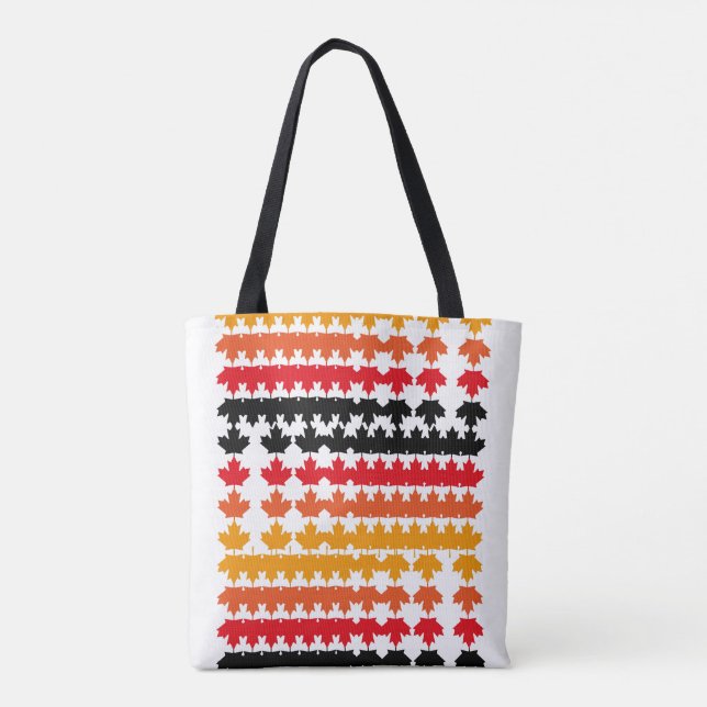 BOLSO DE TELA CANADA COLORS MAPLE BY MASANSER PIXELAT (Reverso)