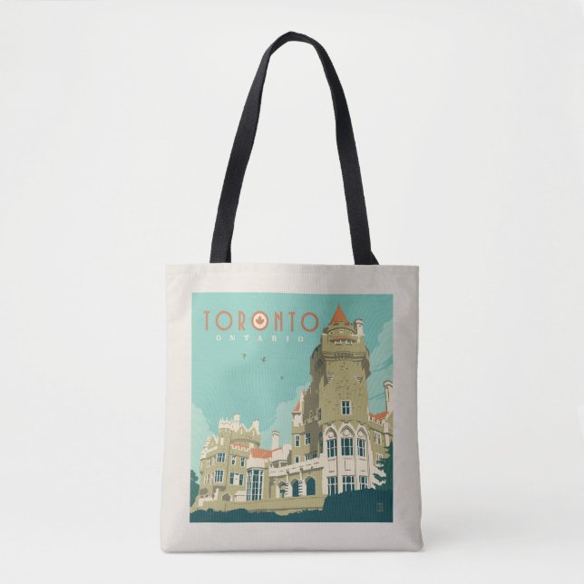 Bolso De Tela Canada | Toronto, Casa Loma (Anverso)
