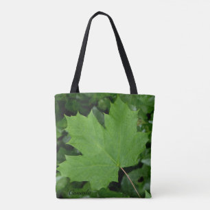 Bolso De Tela Canadá Tosta Bags Green Canada Maple Leaf Bags