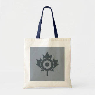 Bolso De Tela Canadian Maple Leaf Roundel Mod Tag