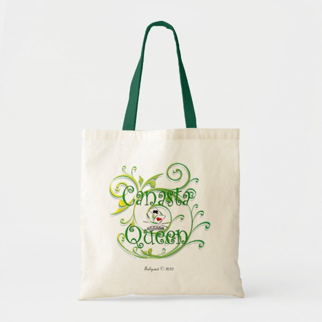 Bolso De Tela Canasta Queen (Frente)