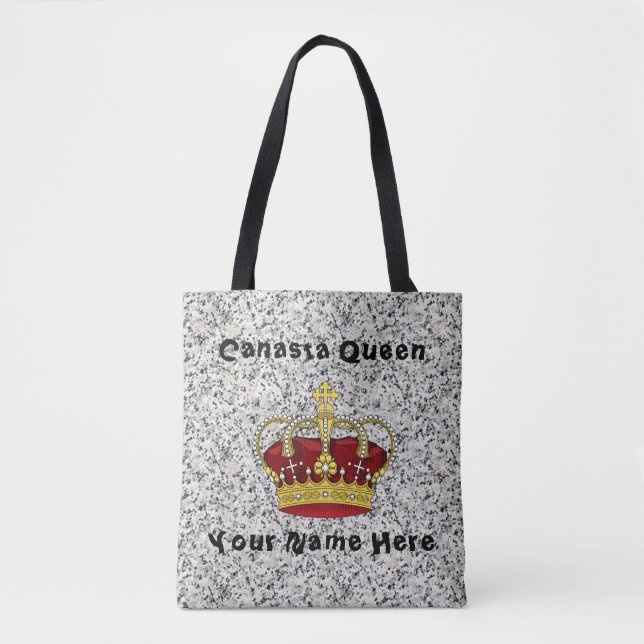 Bolso De Tela Canasta Queen Bag (Anverso)