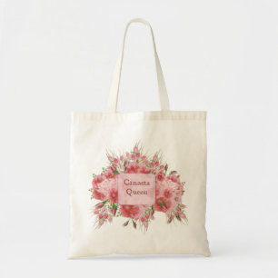 Bolso De Tela Canasta Reina Shabby Chic