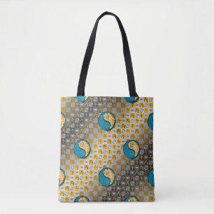 Bolso De Tela Cáncer & Caballo de Fuego