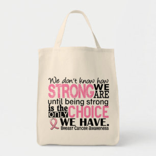 Bolso De Tela Cáncer de pecho cómo es fuerte somos