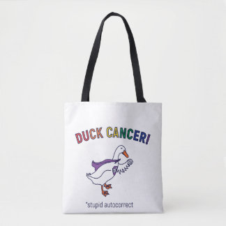 Bolso De Tela Cáncer del pato