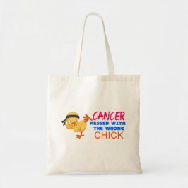 Bolso De Tela Cáncer ensuciado con el polluelo incorrecto