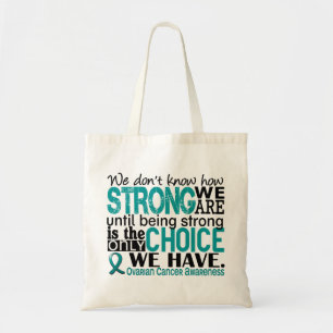 Bolso De Tela Cáncer ovárico cómo es fuerte somos