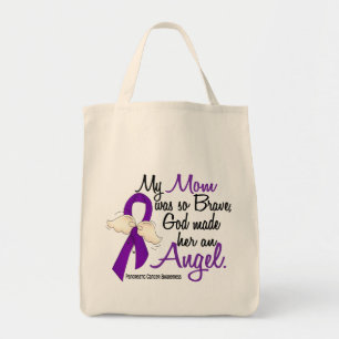Bolso De Tela Cáncer pancreático de la mamá del ángel 2