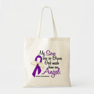 Bolso De Tela Cáncer pancreático del hijo del ángel 2