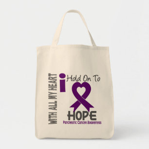 Bolso De Tela Cáncer pancreático que me aferro para esperar