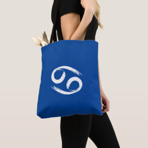 Bolso De Tela CÁNCER Signo del Zodiaco Junio Julio Verano Astrol
