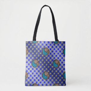 Bolso De Tela Cáncer y Buey de Tierra